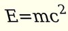 E=mc^2